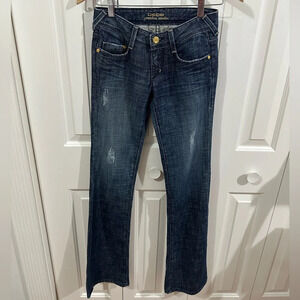 BEBE Bootcut Dark Jeans
